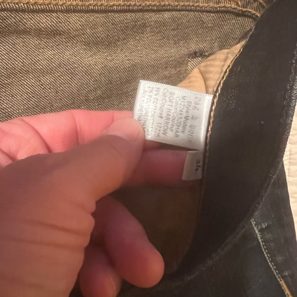 Rag and bone fit 1 extra slim 34 blue jeans - Picture 8 of 13